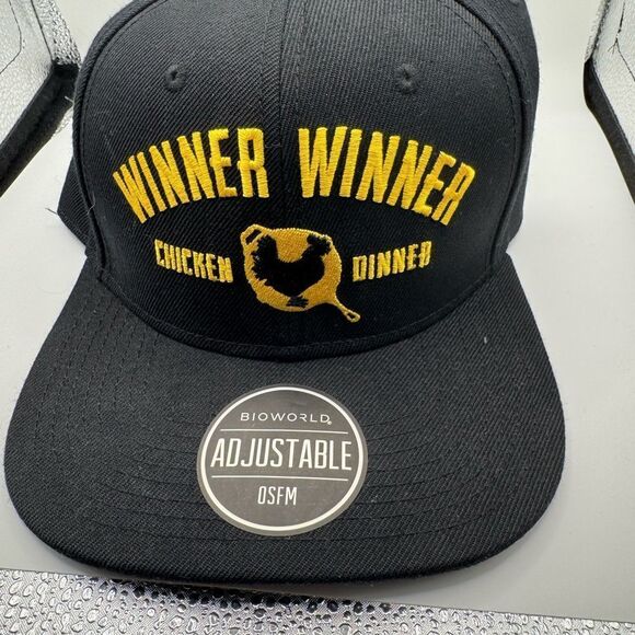 Bioworld Other - Bioworld Black Cap with Bold Design